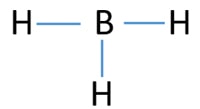 Lewis Structure of Borane (BH3)