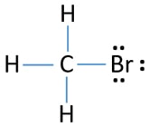 lewis structure for ch3br