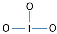 Iodate (IO3-) Ion Lewis Structure