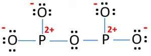 P2o5 Phosphorus Pentoxide Lewis Structure