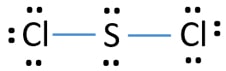 Sulfur dichloride (SCl2) Lewis Structure