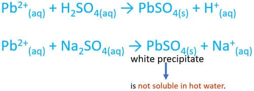 Testing for Lead ion | Qualitative Analysis of Pb2+ | Lead(II)